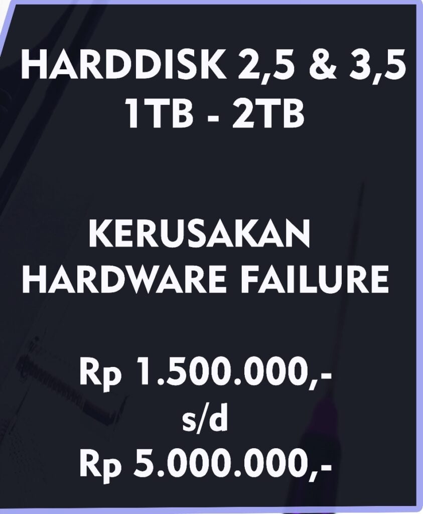 Harga recovery data