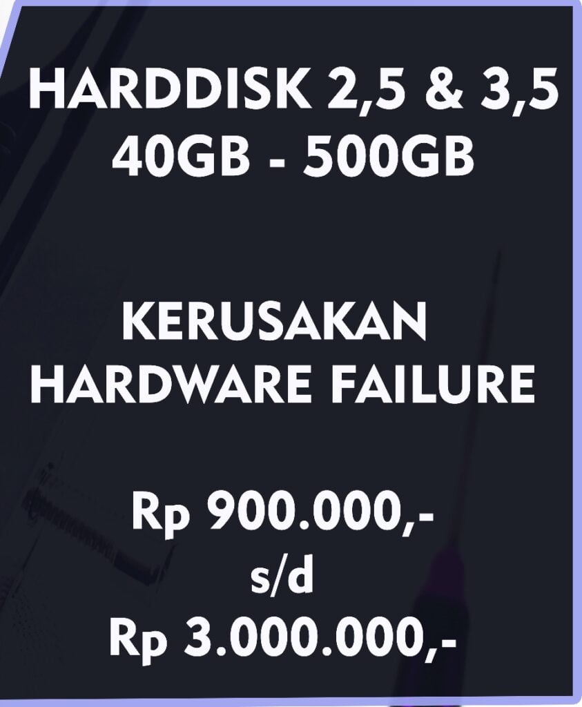 Harga recovery data